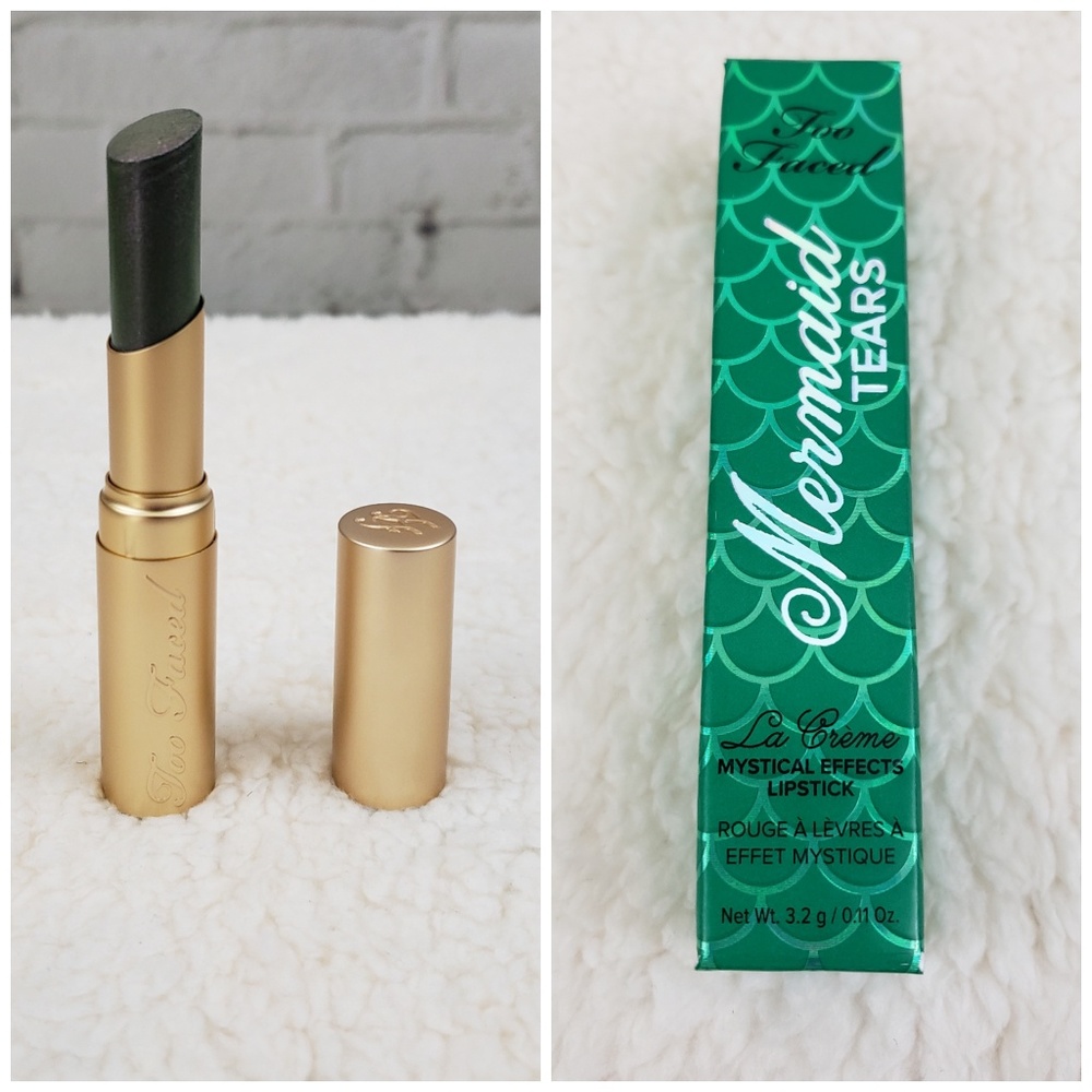 ⬇️🆕️🎉💋🧜‍♀️Host Pick Too Faced Mermaid Lipstick